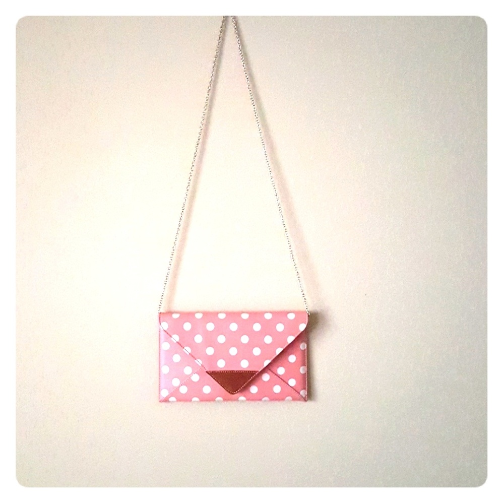 Cute Polka Dot Clutch - Just Fab