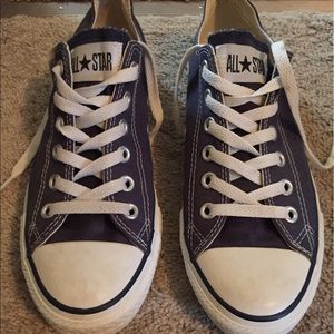 Navy Blue Converse Sneakers