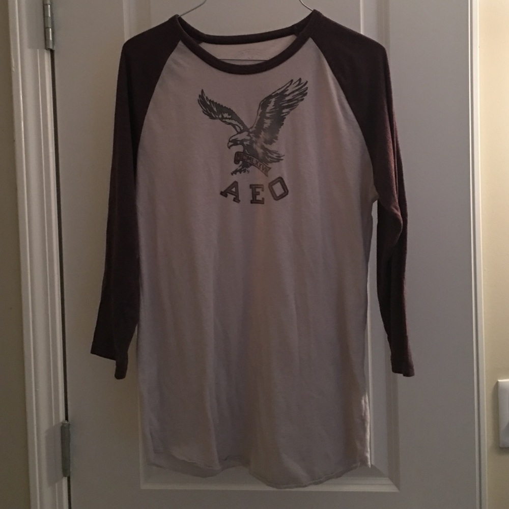 American eagle baseball tee
