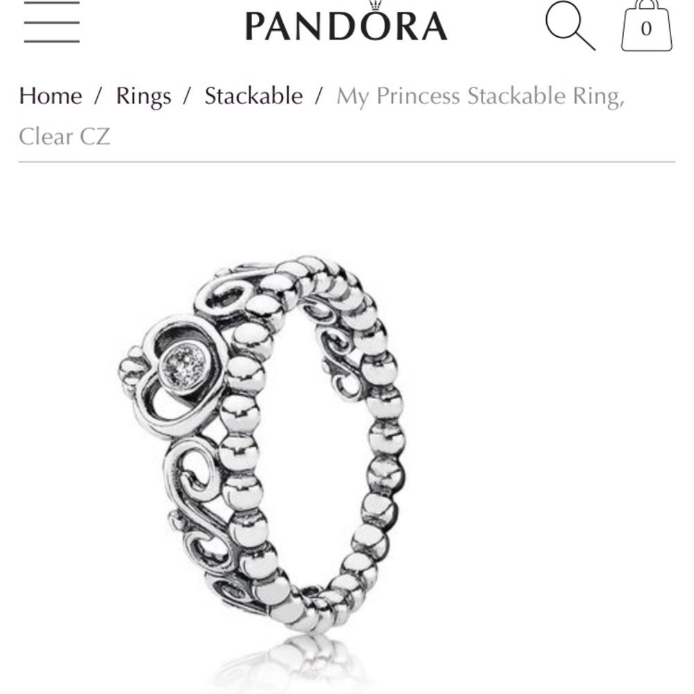 Pandora My Princess Ring