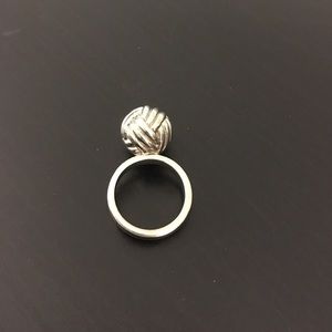 Trina Turk silver knot ring