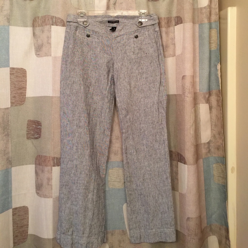 Express size 04 linen pants