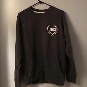 pink crewneck