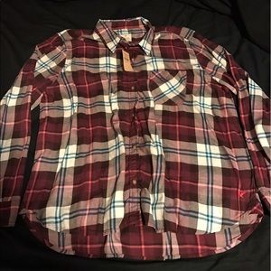 NWT American Eagle "Vintage Boyfriend" buttondown