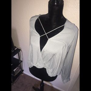 Silence & noise hi-Lo top