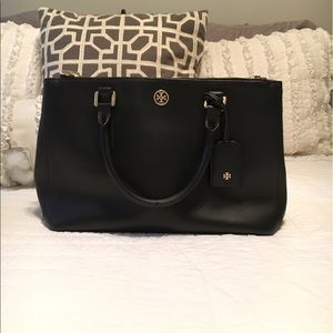 Tory Burch Robinson Double Zip Tote