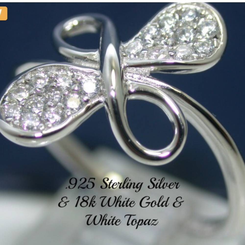 Solid .925 Ss Designer Samuelle And Co. Ring - image 1