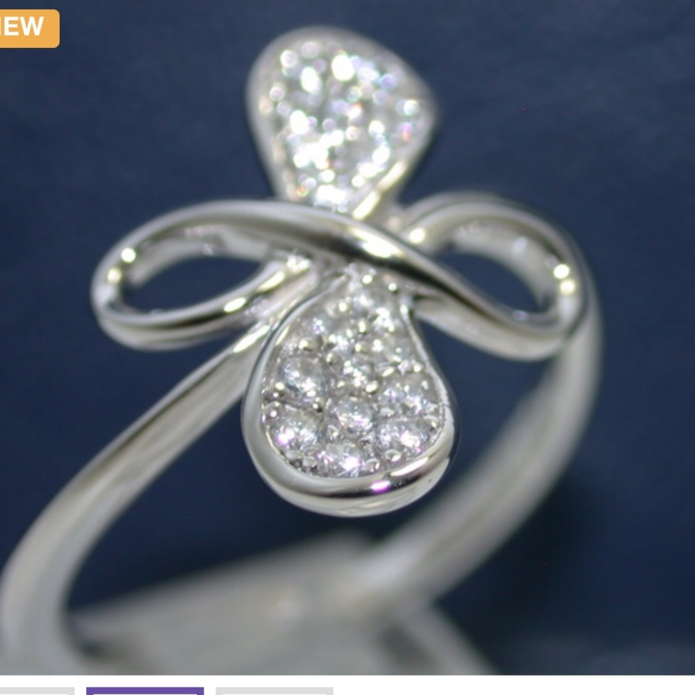 Solid .925 Ss Designer Samuelle And Co. Ring - image 2