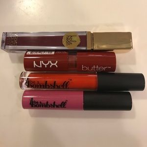 Lipsticks, lipgloss