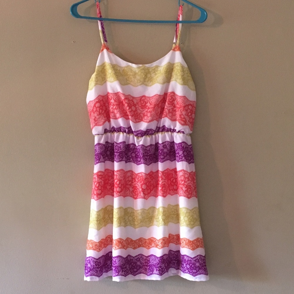 GB Dress Colorful Print Size Medium