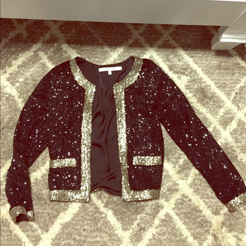 Sequin jacket