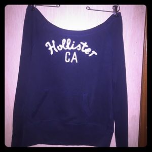 Hollister off shoulder sweatshirt