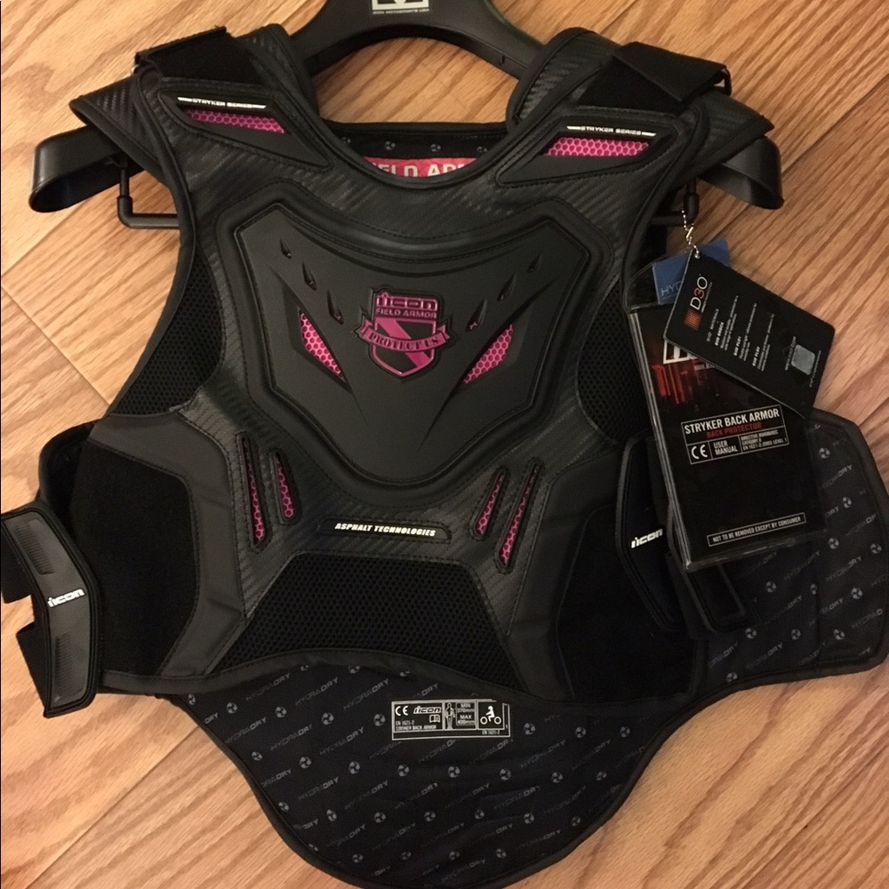 ICON Stryker back armor