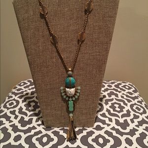 Stella and Dot Totem Tassel Pendant Necklace
