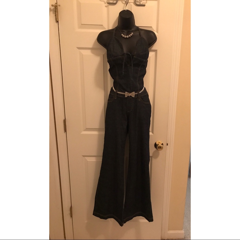 Denim jumpsuit