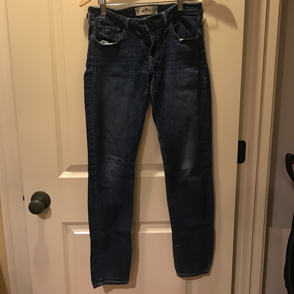 Hollister Dark to medium wash jeans