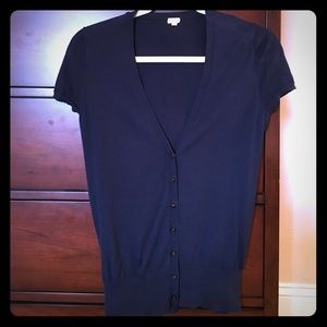 J Crew short sleeve cardigan