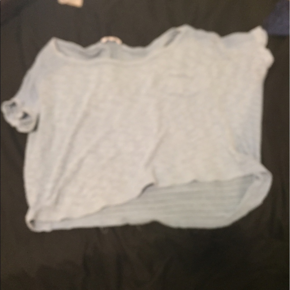 Carolina blue crop top