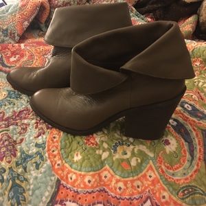 Taupe Lucky Brand Booties