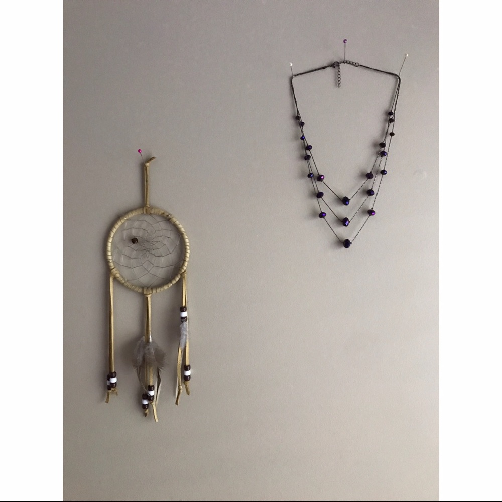 Purple beaded Necklace