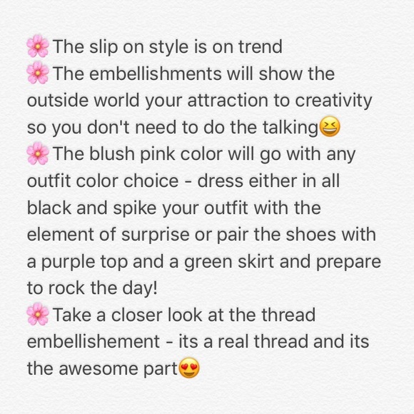 whimsical embellished pink loafers • nib - Picture 6 of 7