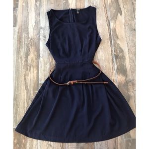 Navy Blue Dress