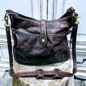 Frye leather crossbody