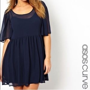 Asos Curve Babydoll Dress