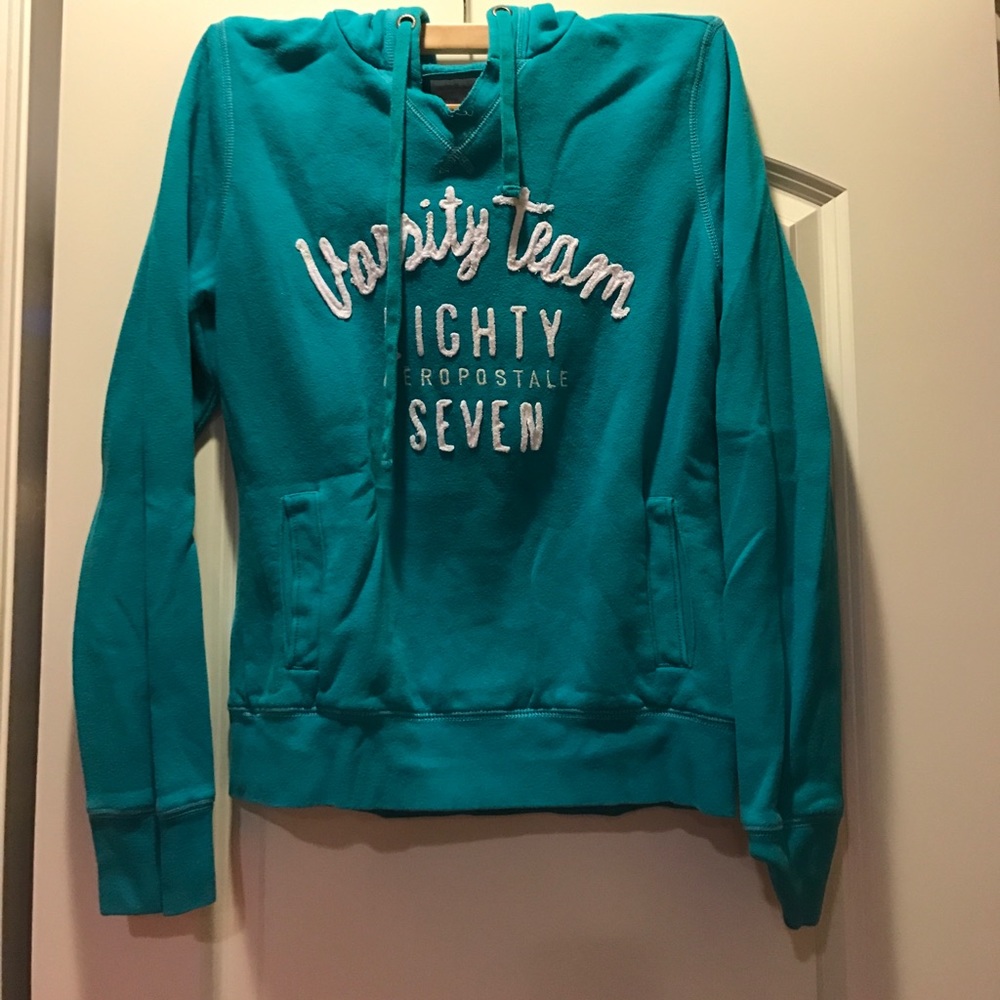 Junior Blue Aeropostale lightweight hoodie