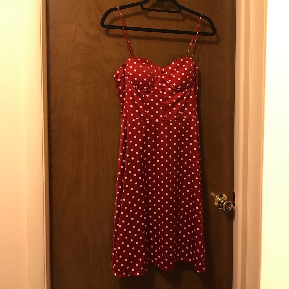 Red Polka Dot Dress
