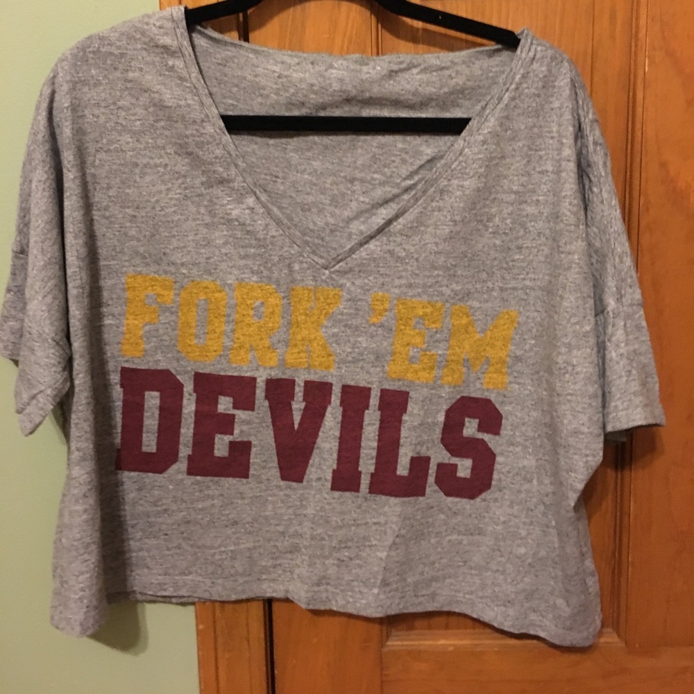 Victoria's Secret PINK ASU crop top