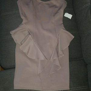 NEW Sexy taupe strapless tube dress small