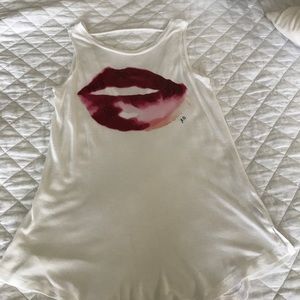 white juicy couture tank top