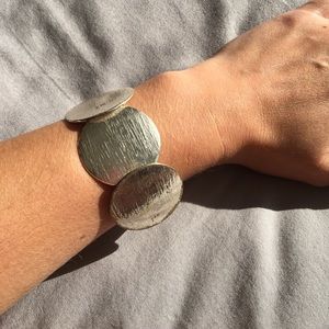 Silver Circle Bracelet