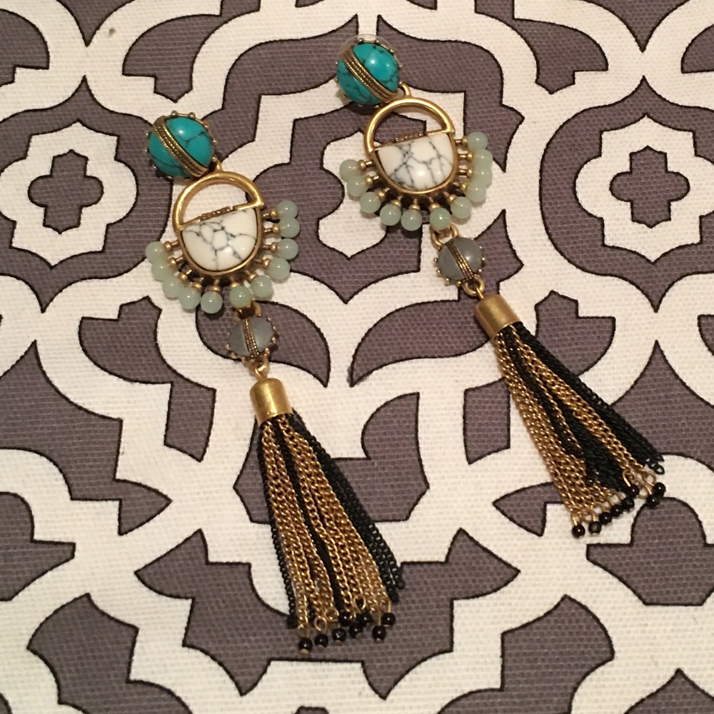 Stella and Dot 4 in 1 Totem Tassel Chandeliers
