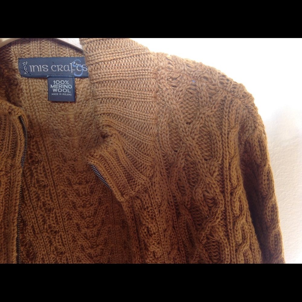 Inis Crafts Irish Wool Sweater