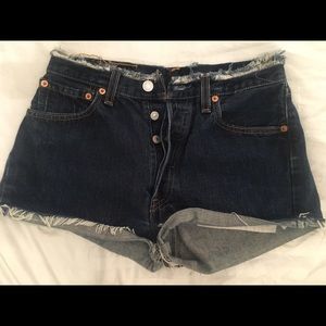 Authentic Levi jean shorts