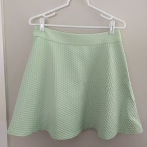 Mint Green Banana Republic Skirt