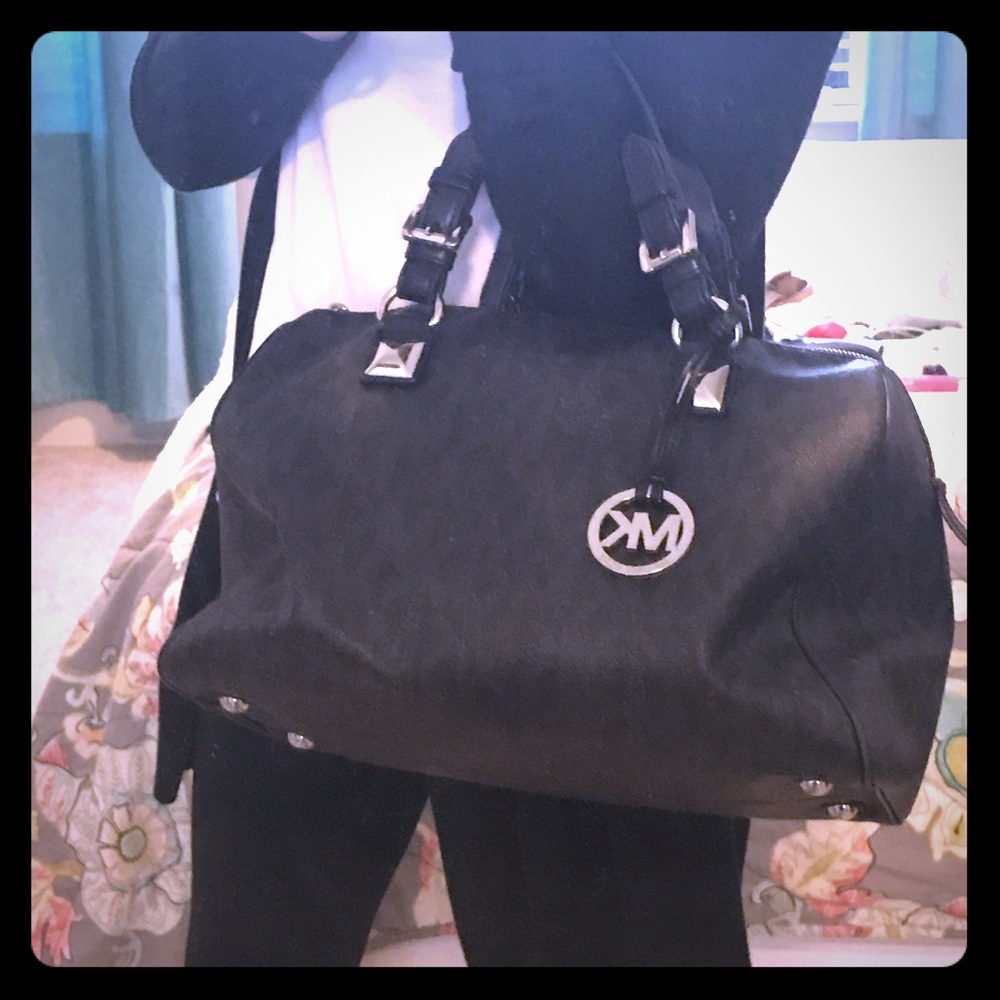 Black on black Large Michael Kors handbag