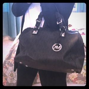 Black on black Large Michael Kors handbag