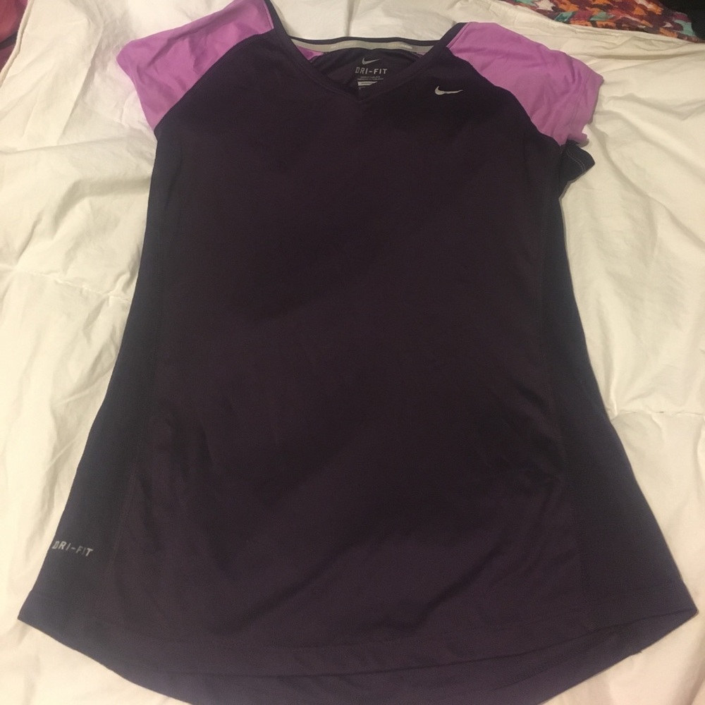 Nike running top purple