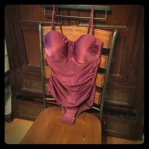 Flattering Ruched swimsuit!