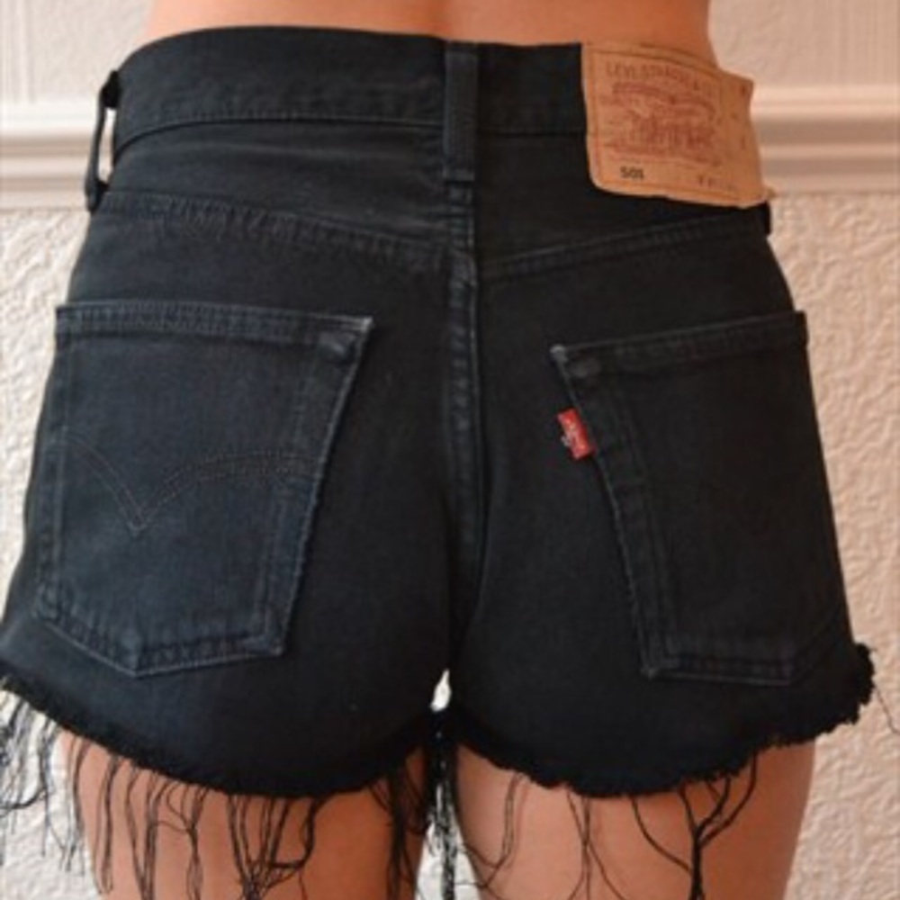 Black Levi Shorts