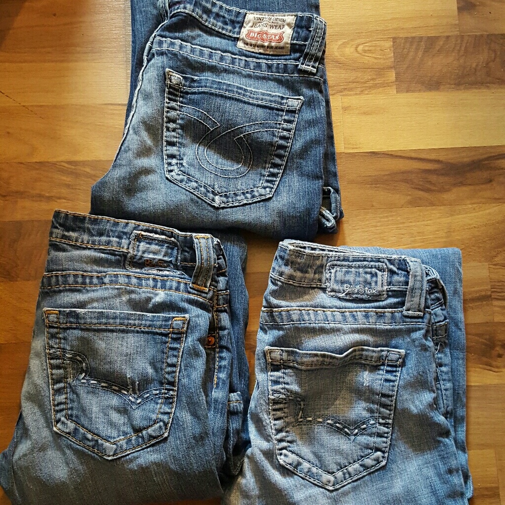 Big star jeans. 20/each