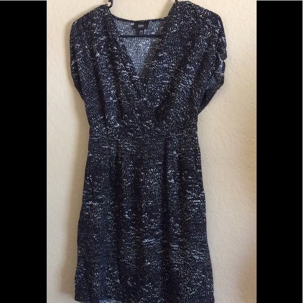 Casual Short Sleeve Black  Summer Mini Blouson
