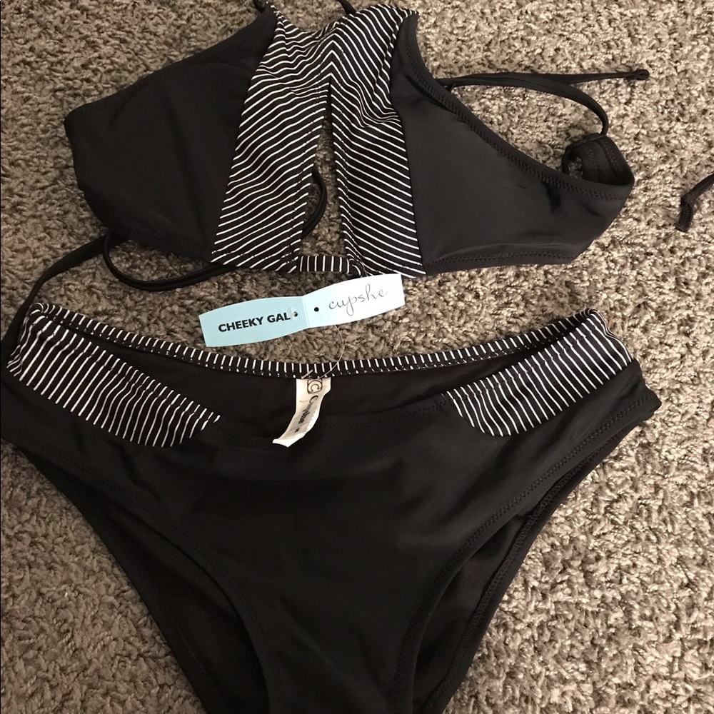 Black swimsuit