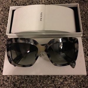 Prada Tortoise Colored Sunglasses