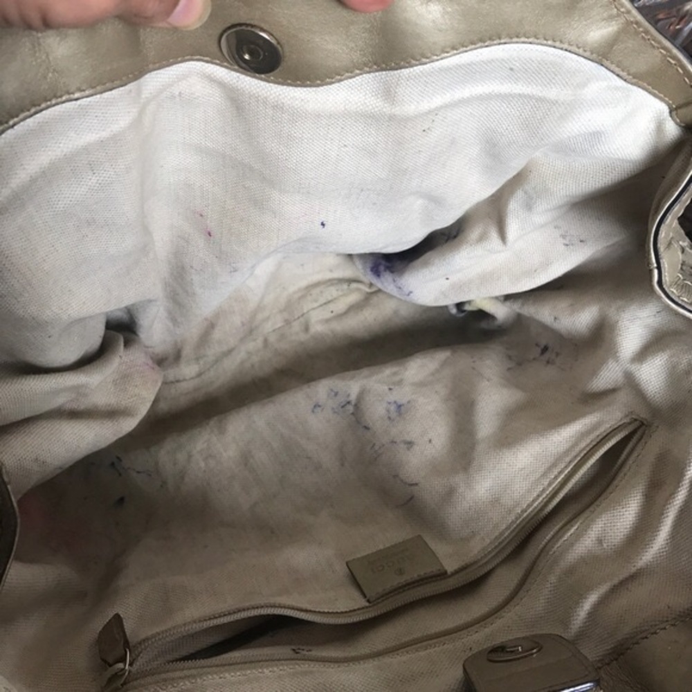 GUCCI Sukey Medium Guccissima Leather Tote - Picture 7 of 8