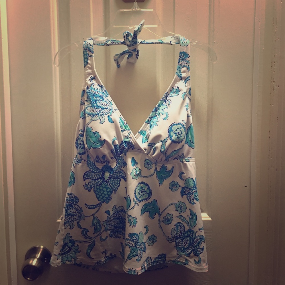 Land's End Women's Tankini Top - like new!
