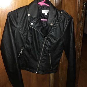 leather jacket